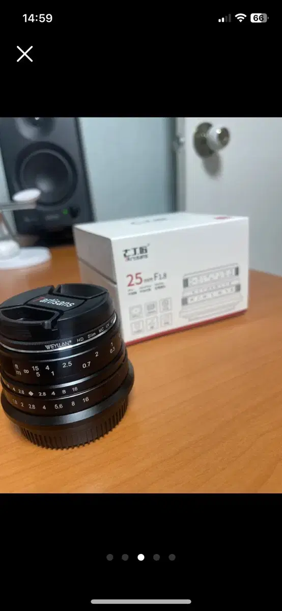 7장인 25mm f1.8 수동 MFT 마운트